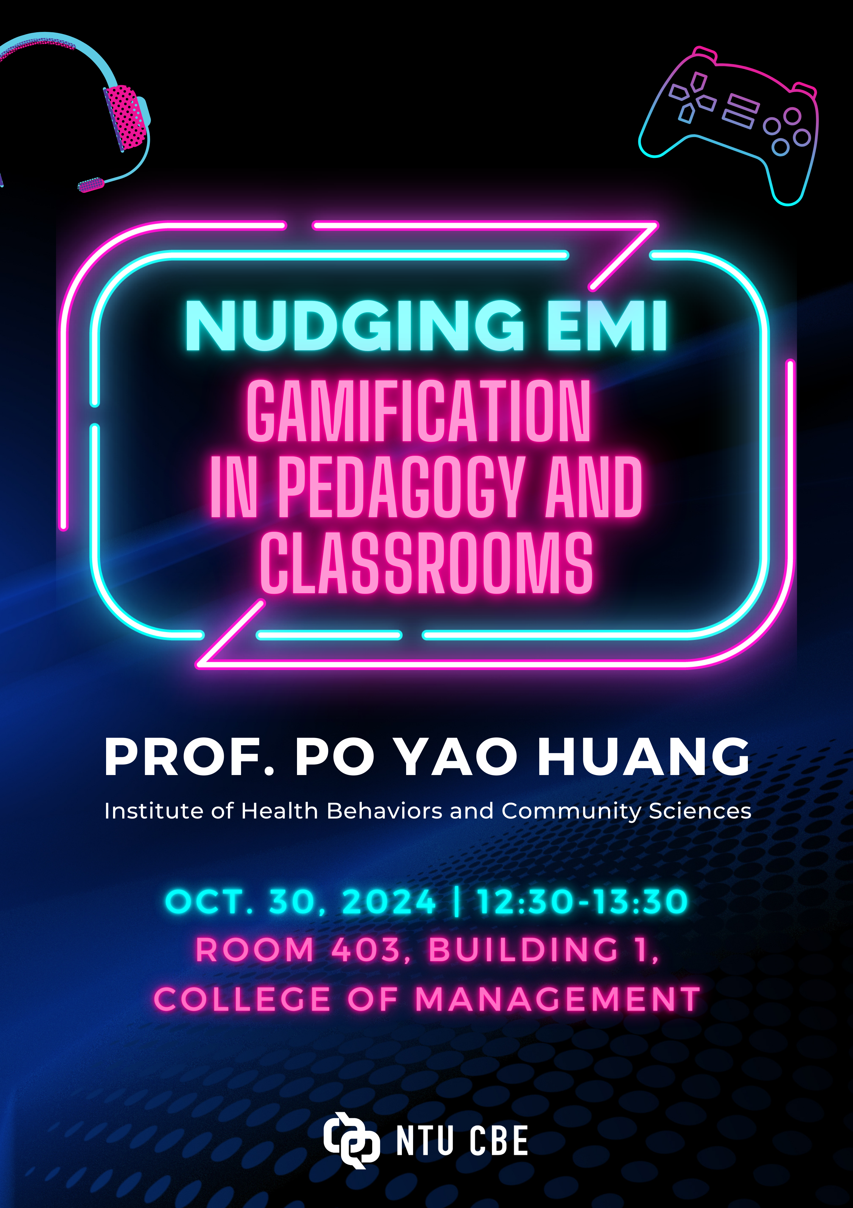 Nudging EMI: Gamification in Pedagogy and Classrooms